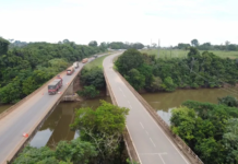 Travessia de veículos pesados será interrompida durante obras na ponte sobre o rio Candeias, em RO